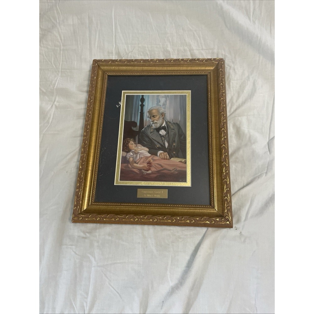 The Compassionate General‎ by William L. Maughan, Framed Historical Print